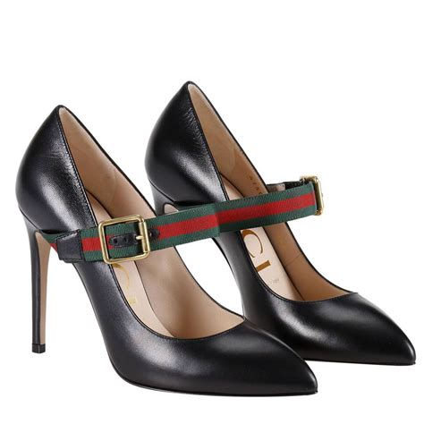 gucci 3 strap heels|Gucci Heels for Women .